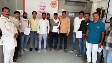 मांगरौल: पंचायत समिति मांगरोल की ग्राम पंचायतों के विकास कार्य हेतु विधायक कोष की राशि के लेटर दिए गए