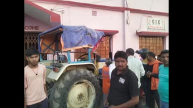 बिरनी: चलती ट्रैक्टर से ड्राइवर गिरने से मौत, परिजनों में शोक