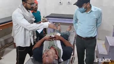 मुरैना नगर: परीक्षित का पुरा में स्कूटी और मोटरसाइकिल की टक्कर, एक व्यक्ति घायल, अस्पताल में भर्ती