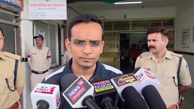 छतरपुर नगर: कुख्यात आरोपी के शॉर्ट एनकाउंटर मामले में एसपी अगम जैन ने दी जानकारी