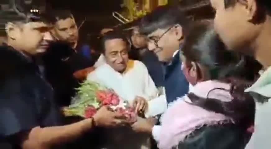 पूर्व #मुख्यमंत्री माननीय #कमलनाथ जी से भेंट @kamalnath1590 @jeetupatwari76 @congressminoritydelhi