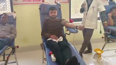 बारां: राजकीय औद्योगिक प्रशिक्षण संस्थान बारां में आयोजित स्वैच्छिक रक्तदान शिविर में 26 यूनिट रक्तदान हुआ