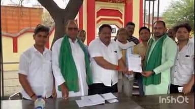 सादाबाद: हसायन प्रभारी को न हटाने से आक्रोशित भाकियू भानू ने 27 मार्च से होने वाले धरना प्रदर्शन के लिए एसडीएम को दिया ज्ञापन