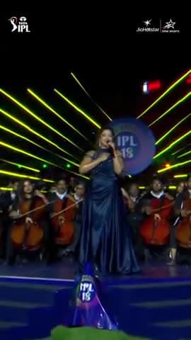 𝙂𝙊𝙊𝙎𝙀𝘽𝙐𝙈𝙋𝙎! 🇮🇳🥹

@shreyaghoshal at her very best in the #TATAIPL 2025 mega celebration! ✨