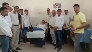 चूरू: राजकीय जिला भरतिया अस्पताल में शहीद दिवस पर रक्तदान कर भगतसिंह, सुखदेव और राजगुरु को दी गई श्रद्धांजलि