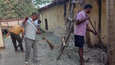मुंगेर: जिले के सभी थानों में साप्ताहिक श्रमदान और साफ-सफाई कार्यक्रम का किया गया आयोजन