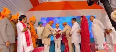 शिकोहाबाद: लभौआ स्टेट में जादौन राजपूत महासम्मेलन का भव्य आयोजन, मुख्य अतिथि जगतगुरु शंकराचार्य स्वामी सदानंद सरस्वती महाराज रहे