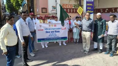 झाबुआ: विश्व क्षय दिवस पर झाबुआ में जागरूकता रैली आयोजित