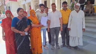 झांसी: खेलन क्षेत्र के ईसाई चौकी से आए क्षेत्रवासियों ने जल भराव से परेशान होकर जिलाधिकारी को पत्र दिया