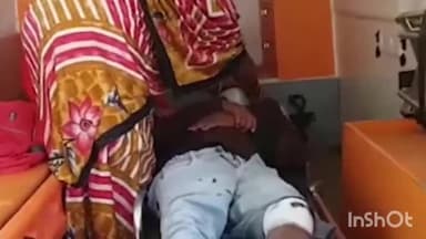 सिरोंज: आरोन रोड पर मवेशी बचाने के प्रयास में मोटरसाइकिल अनियंत्रित होकर गिरी, दंपत्ति घायल