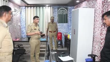 रामपुर: SP विद्यासागर मिश्र ने पुलिस यूपी 112 कार्यालय, एकीकृत कमाण्ड, कंट्रोल कक्ष और साइबर थाना का आकस्मिक निरीक्षण किया