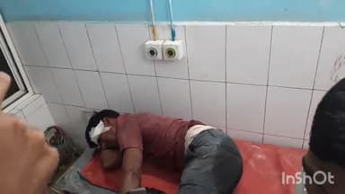 अरवल: 9 नंबर सुलीस के पास सड़क हादसे में एक व्यक्ति घायल, पुलिस ने कराया इलाज