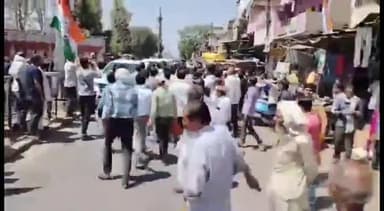 देवेंद्रनगर: देवेंद्रनगर में जीतू पटवारी का जोरदार स्वागत, भाजपा पर निशाना साधा