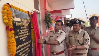 झाबुआ: झाबुआ पुलिस लाइन में नवनिर्मित जिम का पुलिस महानिरीक्षक ने किया उद्घाटन