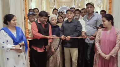 रामपुर: गुरुवार को रज़ा पुस्तकालय एण्ड म्यूज़ियम में पवित्र कुरान और खत्ताती के नमूनों की प्रदर्शनी का आयोजन किया गया