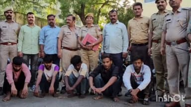 बड़गांव: उदयपुर पुलिस ने 18 वाहन चोरी के गैंग का किया खुलासा, 5 लोगों को किया गिरफ्तार