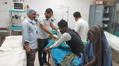 झालरापाटन: सीमावर्ती राजगढ़ में पुलिया के पास ट्रक ने बाइक को मारी टक्कर, बाइक सवार दंपति हुए घायल