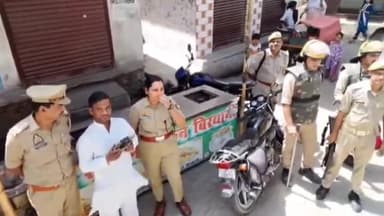 बिलारी: बिलारी नगर में अलविदा जुमे की नमाज शांतिपूर्ण माहौल में हुई, पुलिस प्रशासन रहा मौजूद