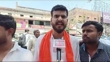 समाजवादी पार्टी के खिलाफ ABVP का विरोध प्रदर्शन #lucknow #uttarpradesh #gorakhour #national #viral #gola #kauriram