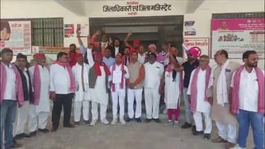 ज्ञानपुर: सरपतहा कलेक्ट्रेट पहुंचकर सपा अम्बेडकर वाहिनी ने राष्ट्रपति को संबोधित ज्ञापन प्रशासनिक अधिकारी को सौंपा