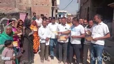 गोपालगंज: 30 मार्च को गृह मंत्री अमित शाह का आगमन, जिला परिषद अध्यक्ष ने भीतभेरवा गांव में निमंत्रण दिया