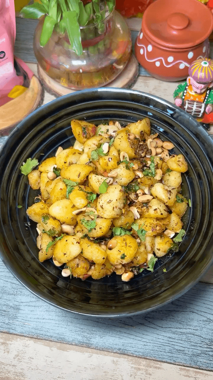 Navratri Special Aalu Fry😍 #recipes #navratrirecipes #vratkakhana