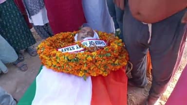 इमादपुर थाना क्षेत्र अंतर्गत बेर ई गांव में कार्यरत एयरफोर्स के अकास्मिक मौत