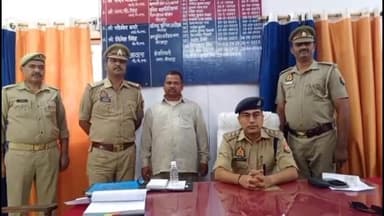 मिर्ज़ापुर: कटरा कोतवाली पुलिस ने फर्जी कंपनी बनाकर लोगों का पैसा दुगना करने वाले फर्जी डायरेक्टर को किया गिरफ्तार