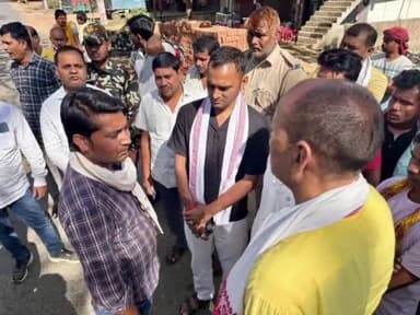 संदेश: बामपाली में आम जनों से मिले राजद के युवा नेता और संदेश के विधायक पुत्र दीपू रनावत