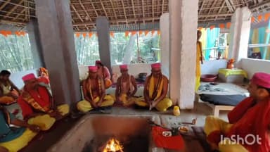 सुपौल: करणपुर स्थित बाबापीठ कालीधाम में चैती नवरात्रि के अवसर पर यज्ञ का किया गया आयोजन