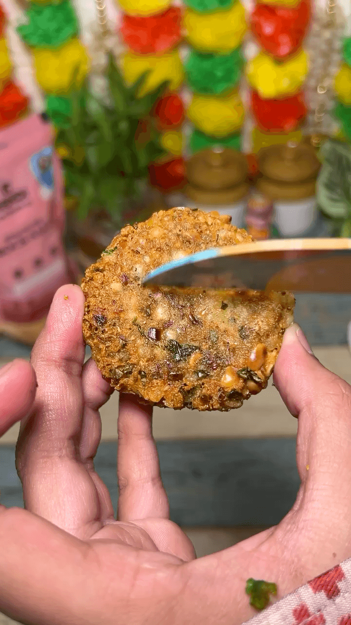 Sabudana Vada Navratri Special 🥰 #sabudanavada #navratrirecipe #vratkakhana