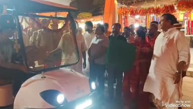 मिर्ज़ापुर: विंध्याचल में पुरानी वीआईपी पर गोल्फ कोर्ट की सुविधा का शुभारंभ नगर विधायक रत्नाकर मिश्रा ने किया