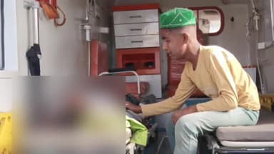 रामपुर: थूनापुर गांव के पास तेज रफ्तार ट्रक ने बाइक सवार युवक को मारी टक्कर, युवक की मौत, ट्रक चालक फरार