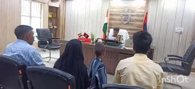बलरामपुर: पुलिस अधीक्षक ने पुलिस कार्यालय में जनसुनवाई कर पीड़ितों की फरियाद सुनी