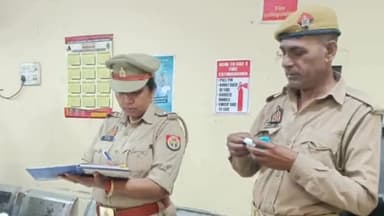 बिलारी: एसएसपी के आदेश पर पुलिस ने बैंकों में चलाया चेकिंग अभियान, ड्यूटी पर सुरक्षा कर्मियों को दिए निर्देश