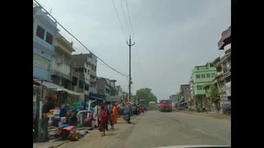 रजौन: खसरा पंजी में त्रुटि को लेकर रजौन बाजार में NH-133E की हुई मापी