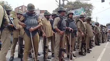 कानपुर: कानपुर में वक्फ संशोधन बिल को लेकर हाई अलर्ट, 4000 पुलिसकर्मी और पीएसी तैनात, ड्रोन से की जा रही निगरानी