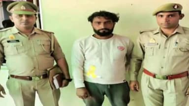 अमरोहा: मामूली कहासुनी पर चाकू से हमला करने वाले अभियुक्त को अमरोहा देहात पुलिस ने किया गिरफ्तार