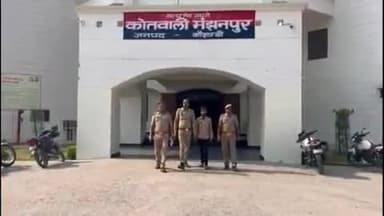 मंझनपुर: दहेज हत्या और एससी-एसटी मामले के फरार अभियुक्त को पुलिस ने हिसामपुर से किया गिरफ्तार