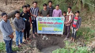 त्योंदा: जल गंगा संवर्धन अभियान: जिले में ग्रामीण क्षेत्रों में जल स्रोतों का जीर्णोद्धार जारी