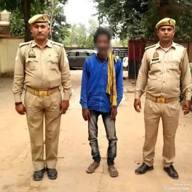 मिर्ज़ापुर: देहात कोतवाली पुलिस ने काफी दिनों से फरार चल रहे वारंटी को उसके घर से किया गिरफ्तार