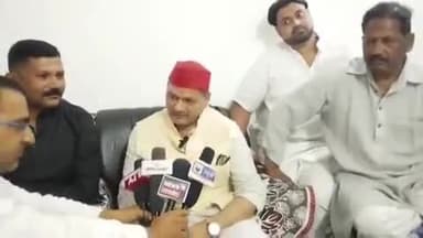 सुल्तानपुर: शहर में पहुंचे सपा के पूर्व विधायक संतोष पांडेय ने भाजपा पर जमकर साधा निशाना