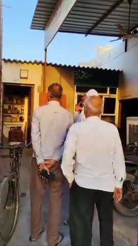 सेवकानी परिवार ने वृद्धआश्रम अनूपगढ़ में राशन सामाग्री की सेवा की।