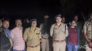 लालपुर में पुलिस की एक बदमाश से हुई मुठभेड़, बदमाश के पैर में लगी गोली