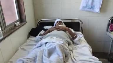 झालरापाटन: नेशनल हाईवे 52 पर बृजवासी ढाबा के समीप कार की टक्कर से बाइक सवार दंपत्ति हुए घायल