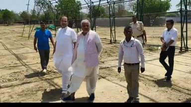 सिलाव: मंत्री श्रवण कुमार ने कुंडलपुर महोत्सव स्थल का किया निरीक्षण