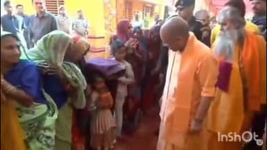 बलरामपुर: मुख्यमंत्री योगी आदित्यनाथ ने दूसरे दिन देवी पाटन मंदिर परिसर में श्रद्धालुओं का जाना हाल