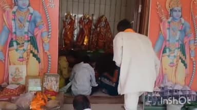 खकनार: ग्राम गोराडिया में पहली बार रामनवमी पर निकली शोभायात्रा, जयघोष गूंजे, गादली नृत्य पर झूमे श्रद्धालु