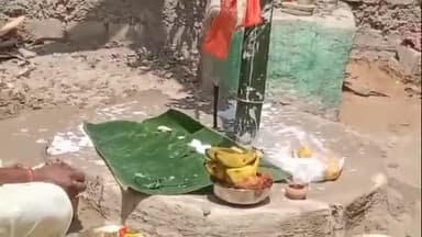 डंडारी: डंडारी प्रखंड में रामनवमी पर महावीरी झंडे का ध्वजारोहण