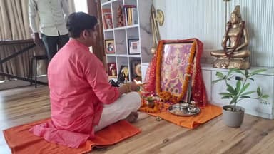 गोरखपुर: रामनवमी पर सांसद रवि किशन ने कन्या पूजन कर मातृशक्ति का सम्मान किया, देशवासियों को दी शुभकामनाएं